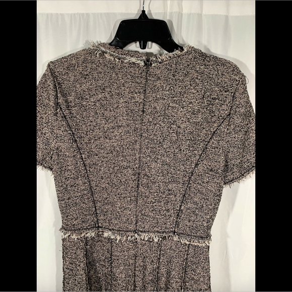 NWT $495 Rebecca Taylor Stretch Tweed Dress - Picture 7 of 8